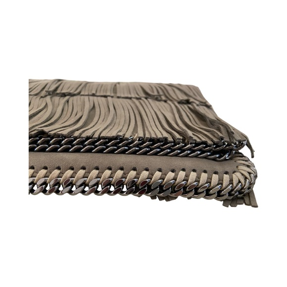 STELLA MCCARTNEY Falabella Vegan Fringe Clutch - Picture 4 of 15